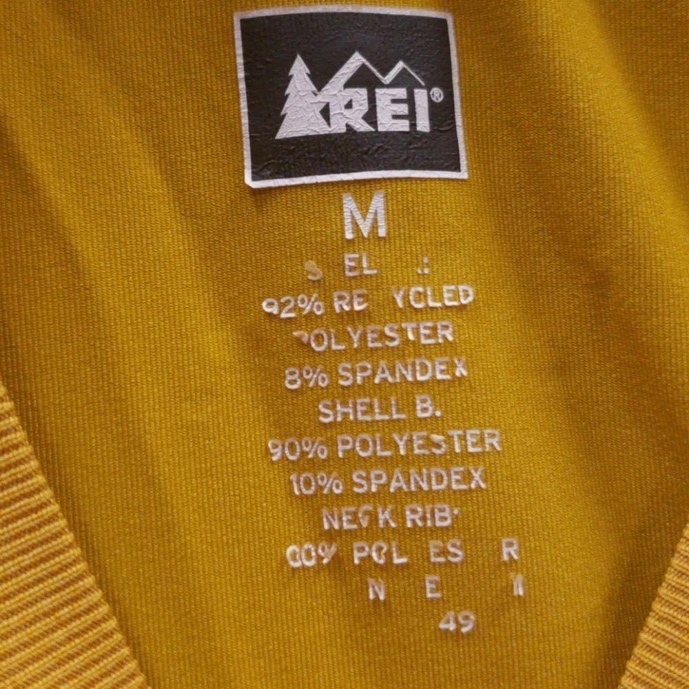 REI POLY-SPANDEX RUNNING TEE SIZE M - Picture 2 of 3